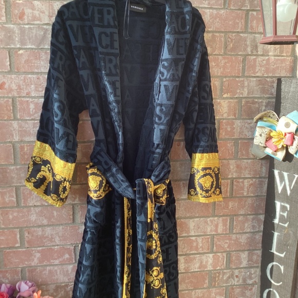 VERSACE ROBE -BLACK - Picture 5 of 7